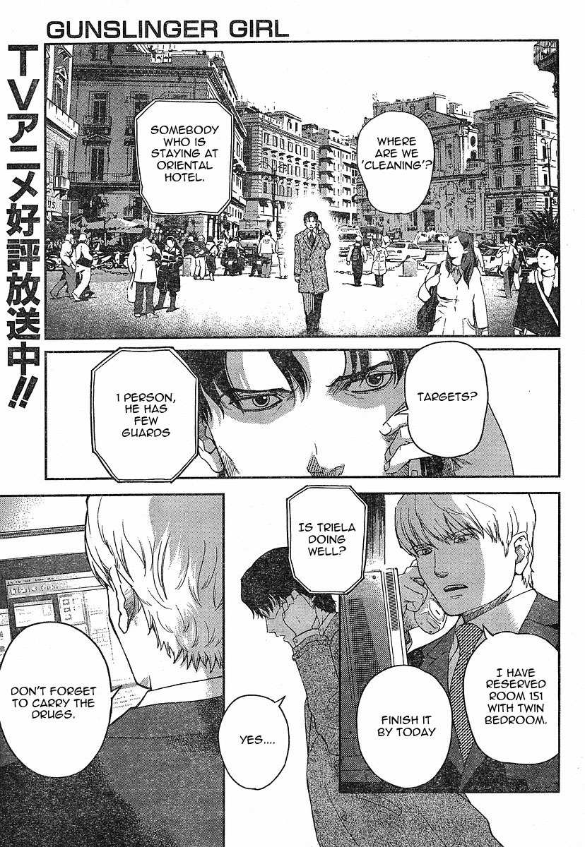 Gunslinger Girl Chapter 52 page 1 - Chapter 52: Assassination Mission