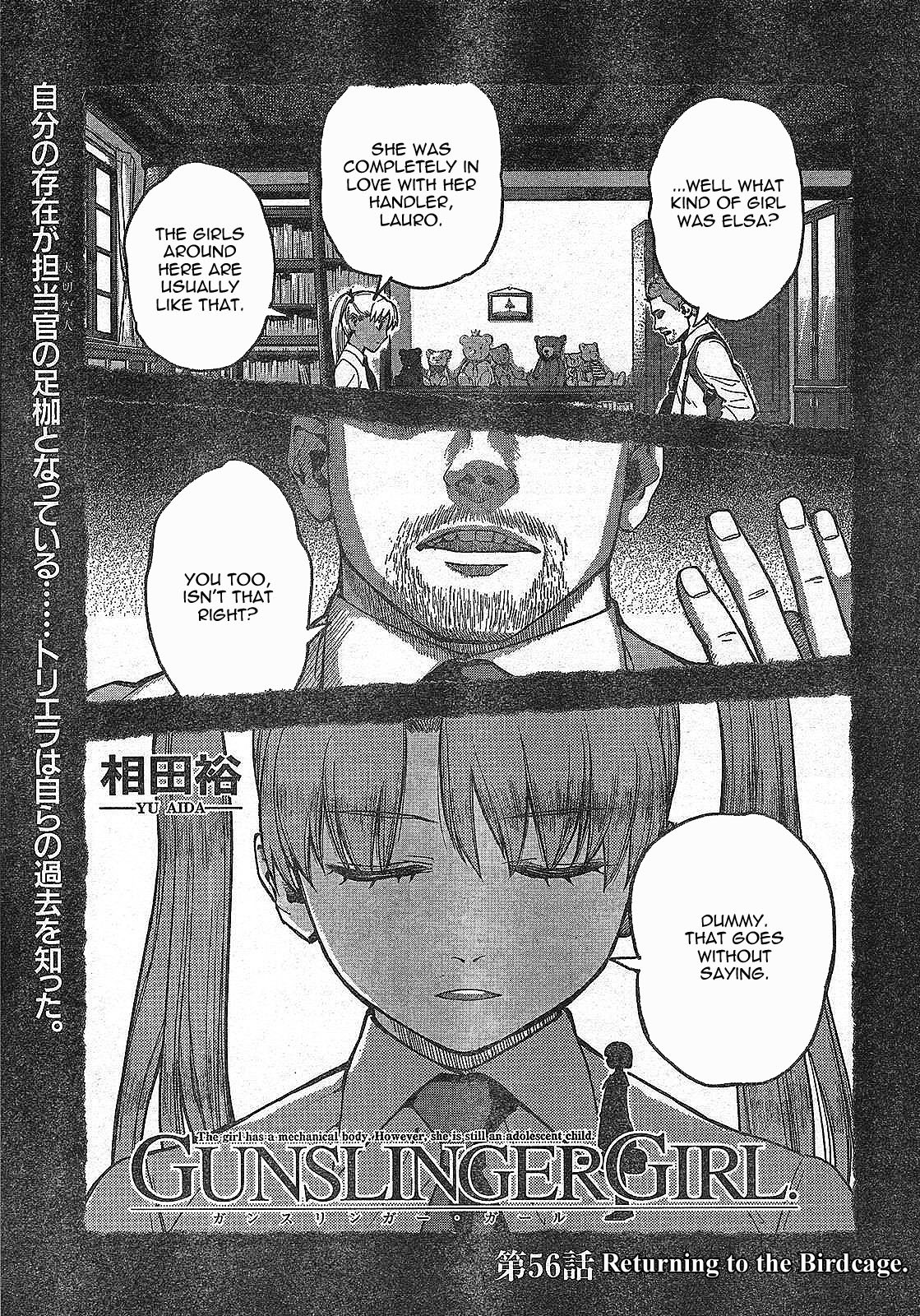 Gunslinger Girl Chapter 56 page 2 - Chapter 56: Returning to the Birdcage