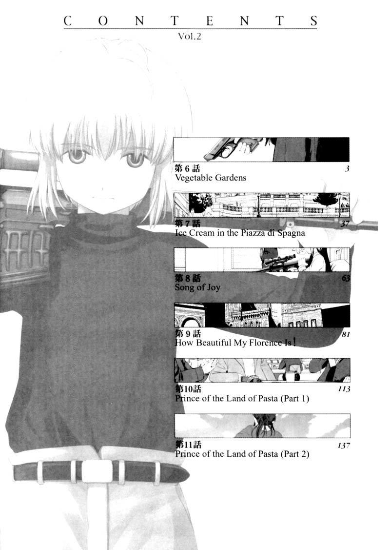 Gunslinger Girl Chapter 6 page 4 - Chapter 6: Vegetable Gardens