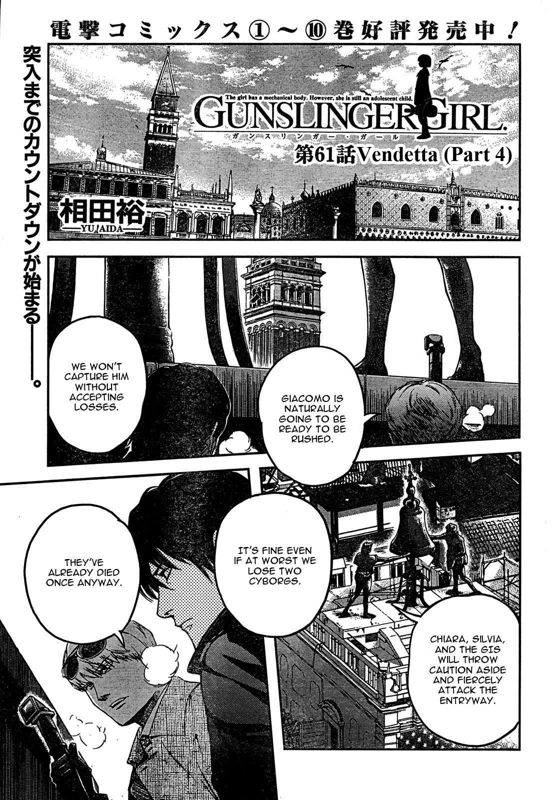 Gunslinger Girl Chapter 61 page 1 - Chapter 61: Vendetta (Part 4)