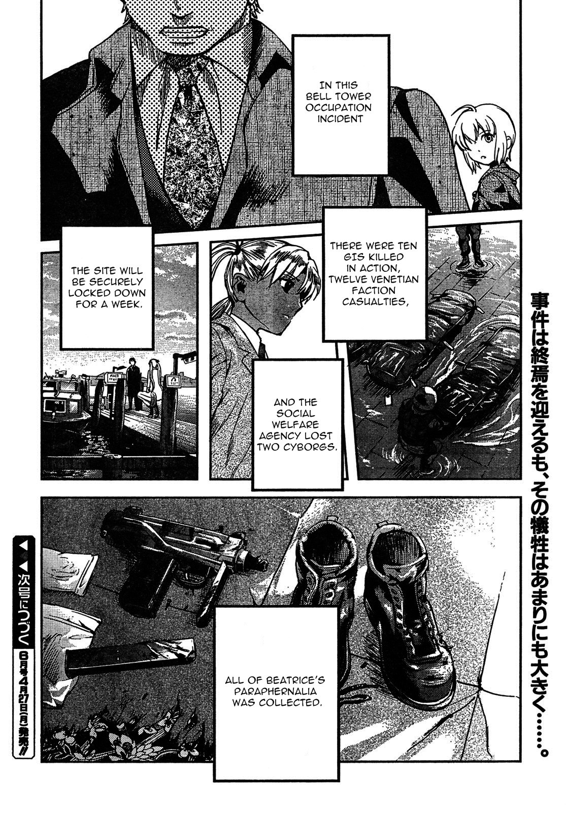 Gunslinger Girl Chapter 64 page 20 - Chapter 64: Battlefield of the Vanquished