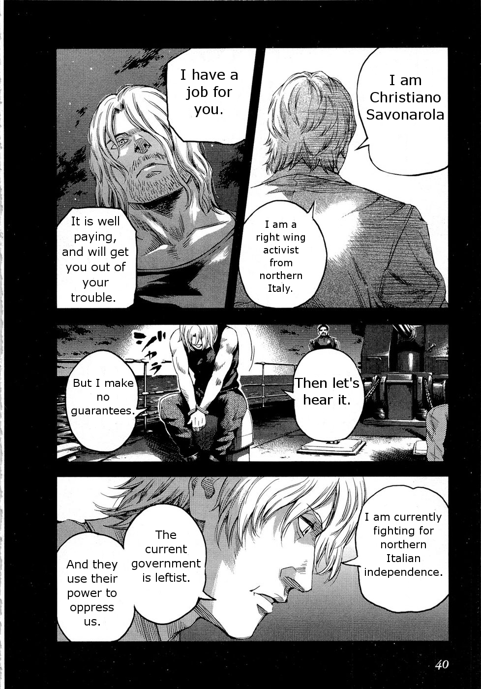 Gunslinger Girl Chapter 68 page 14 - Chapter 68: The Croce Affair (Part 1)