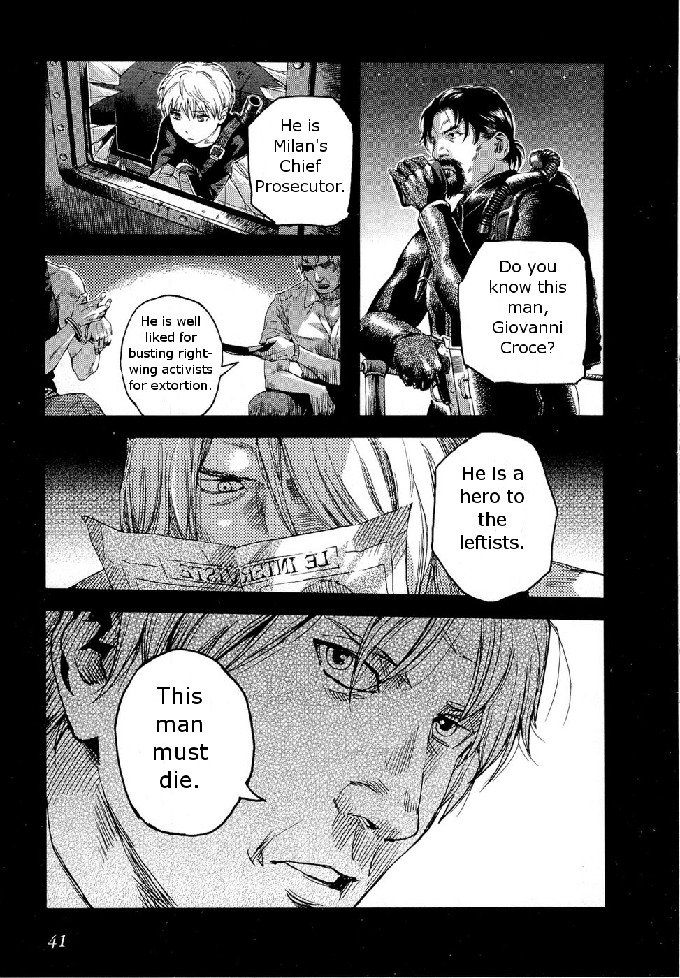 Gunslinger Girl Chapter 68 page 15 - Chapter 68: The Croce Affair (Part 1)
