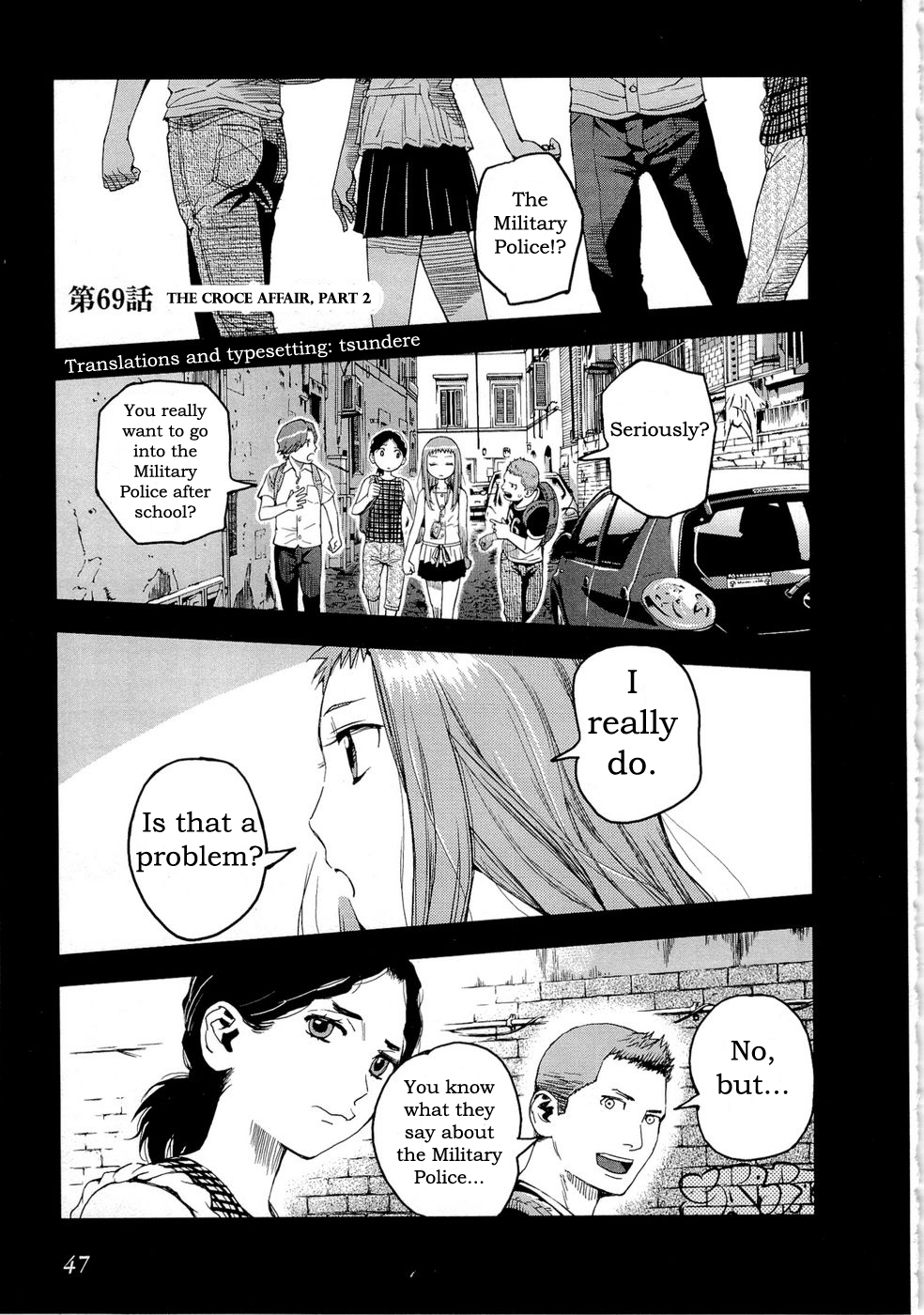 Gunslinger Girl Chapter 69 page 1 - Chapter 69: The Croce Affair (Part 2)
