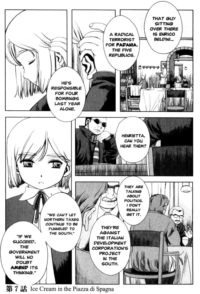 Gunslinger Girl Chapter 7 page 2 - Chapter 7: Ice Cream in the Piazza di Spagna