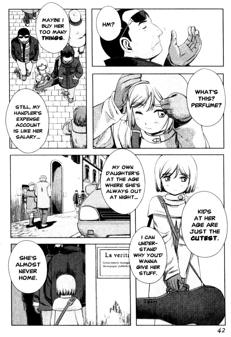 Gunslinger Girl Chapter 7 page 7 - Chapter 7: Ice Cream in the Piazza di Spagna