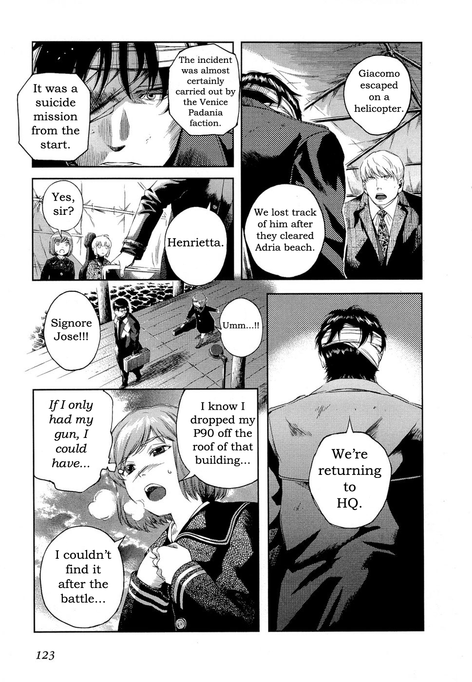 Gunslinger Girl Chapter 72 page 5 - Chapter 72: Fantasma (Part 2)