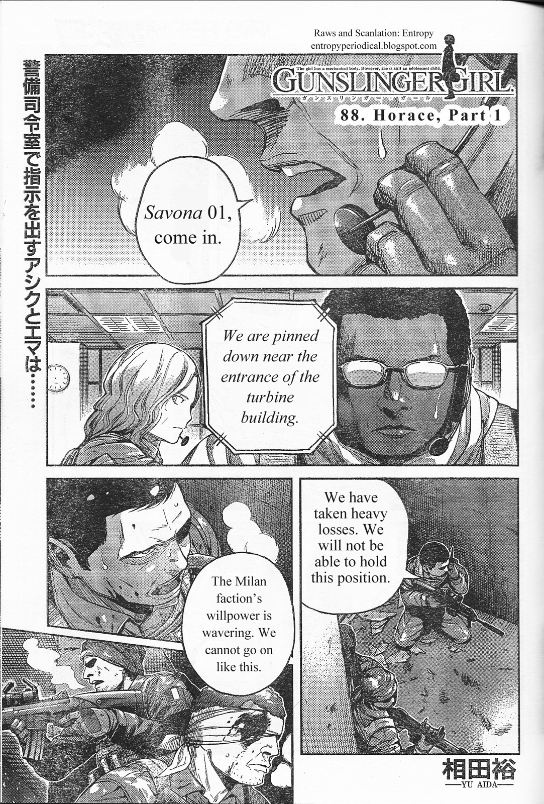 Gunslinger Girl Chapter 88 page 1 - Chapter 88: Horatius (Part 1)