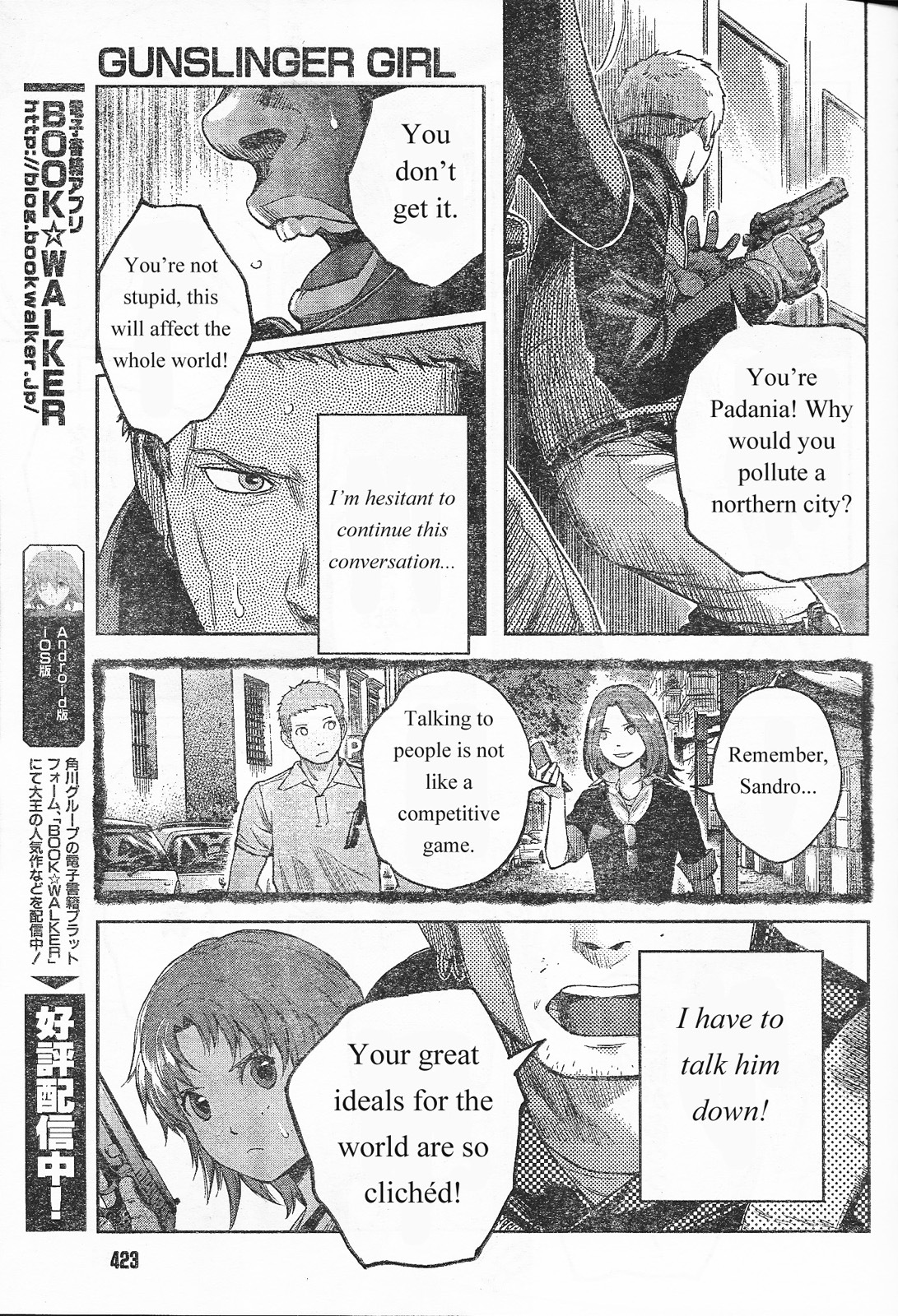 Gunslinger Girl Chapter 88 page 12 - Chapter 88: Horatius (Part 1)