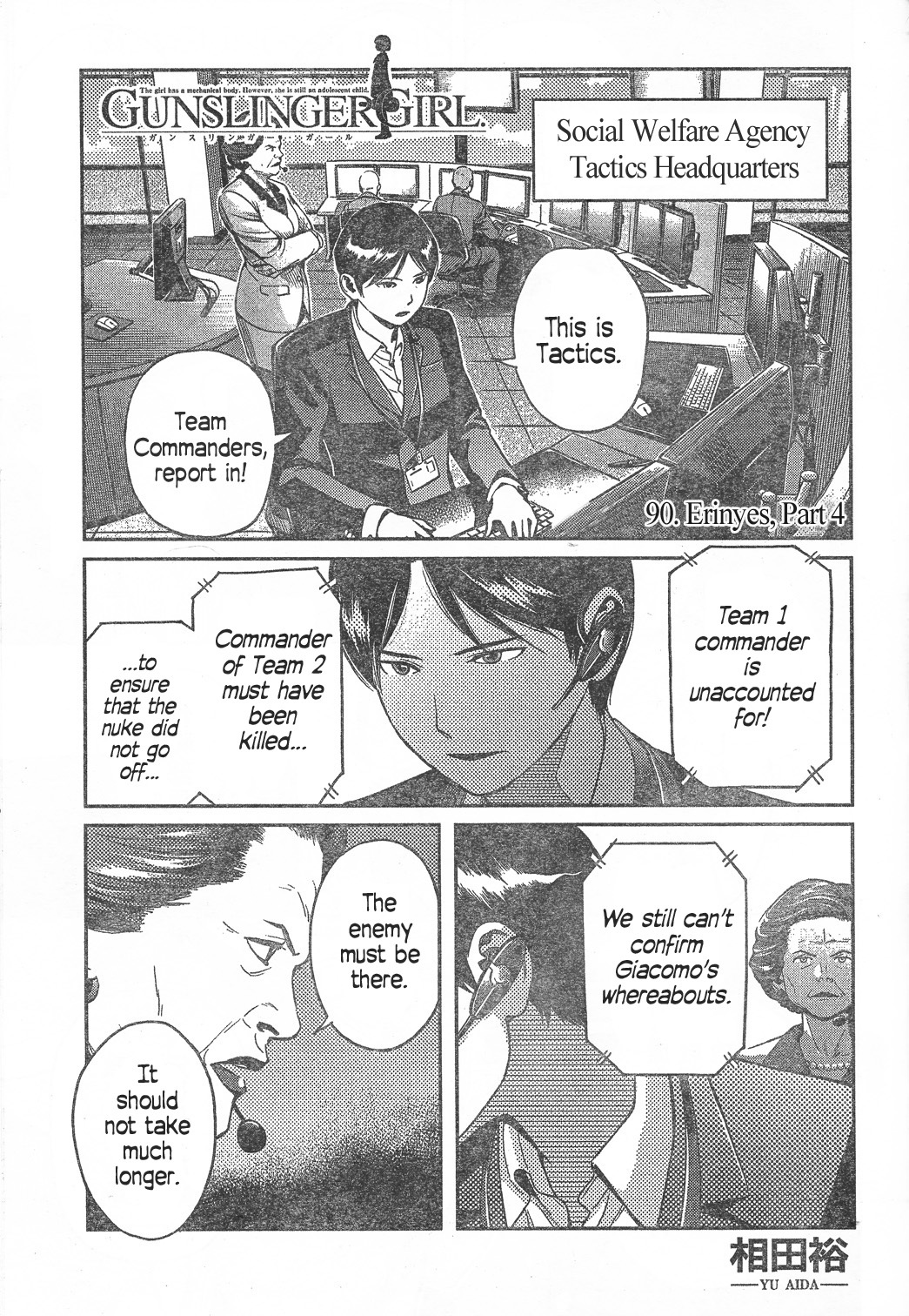 Gunslinger Girl Chapter 90 page 1 - Chapter 90: Erinyes (Part 4)