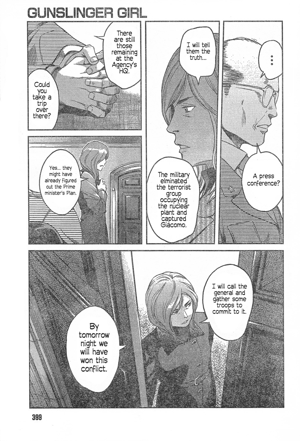 Gunslinger Girl Chapter 91 page 15 - Chapter 91: Ray of Twilight (Part 1)