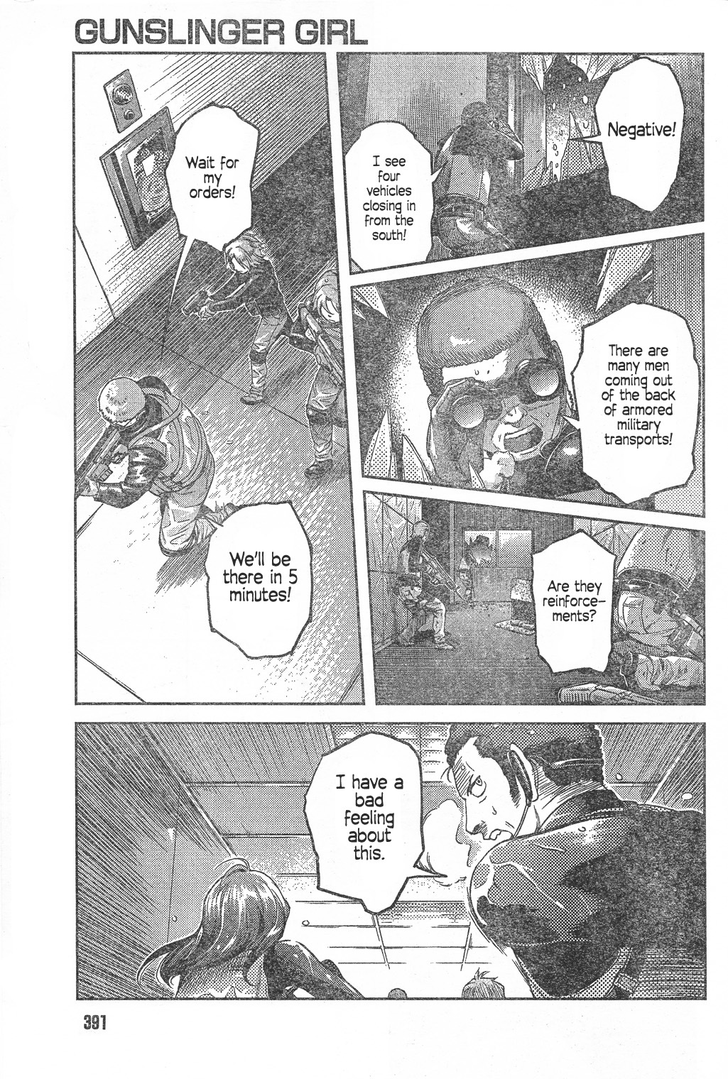 Gunslinger Girl Chapter 91 page 7 - Chapter 91: Ray of Twilight (Part 1)
