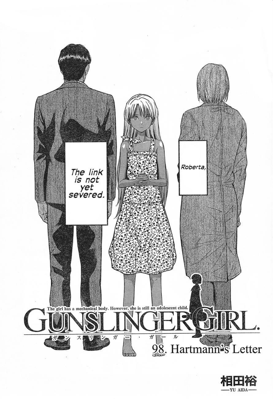 Gunslinger Girl Chapter 98 page 1 - Chapter 98: Hartmann's Letter
