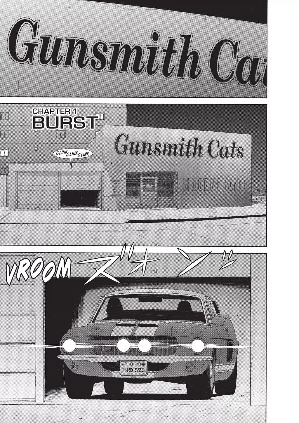 Gunsmith Cats Burst Chapter 1 page 1 - Chapter 1