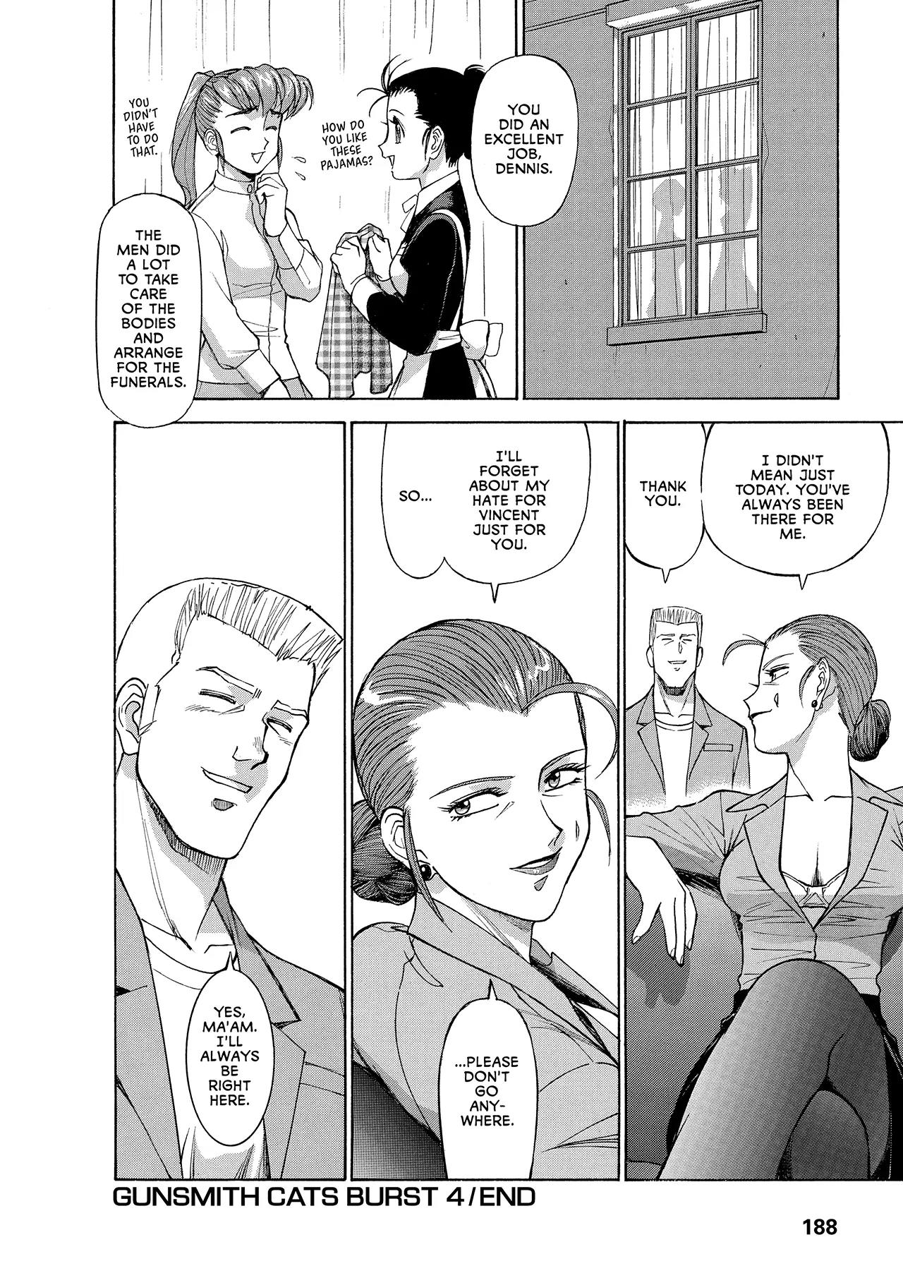 Gunsmith Cats Burst Chapter 38 page 14 - Chapter 38