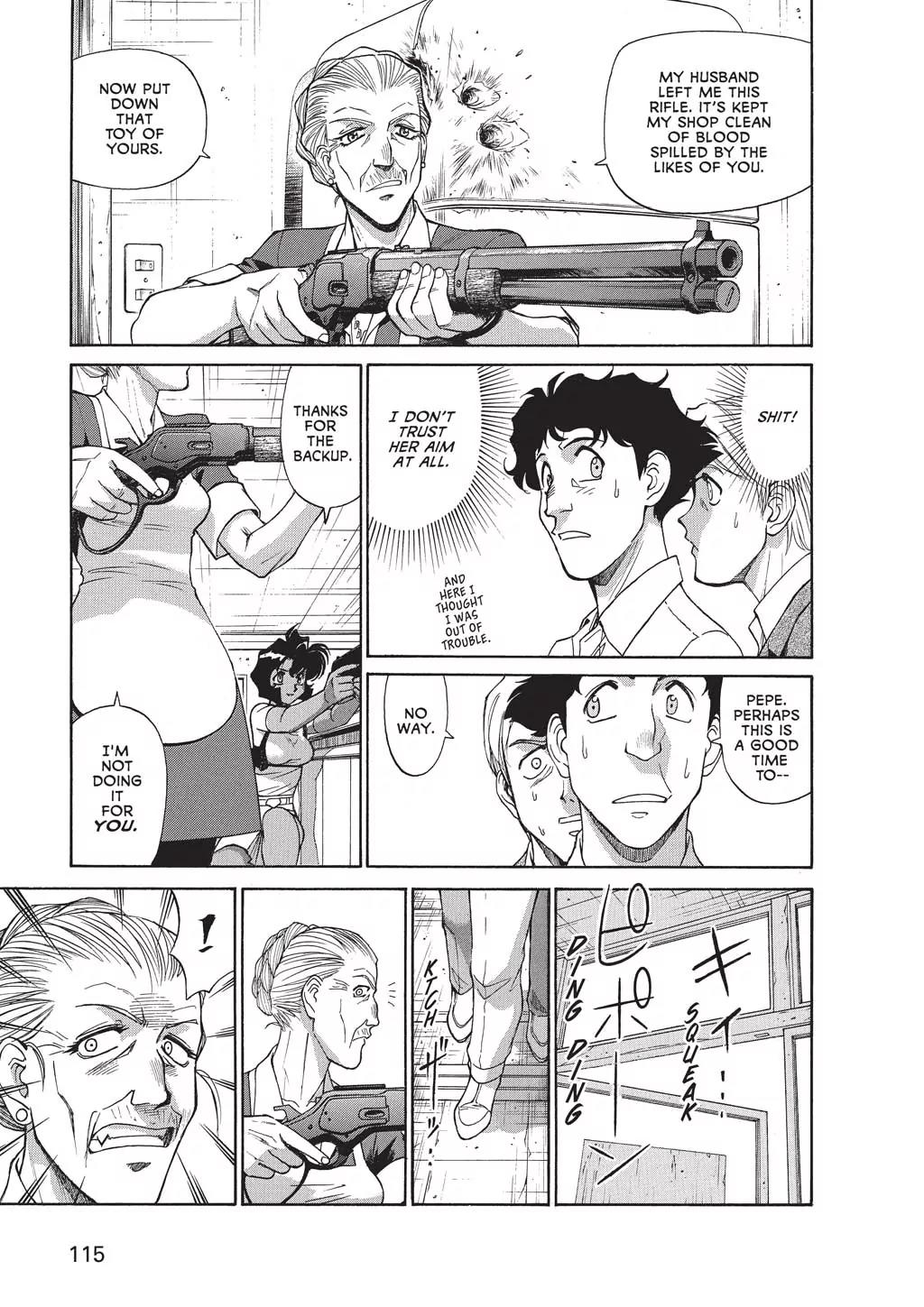 Gunsmith Cats Burst Chapter 4 page 7 - Chapter 4