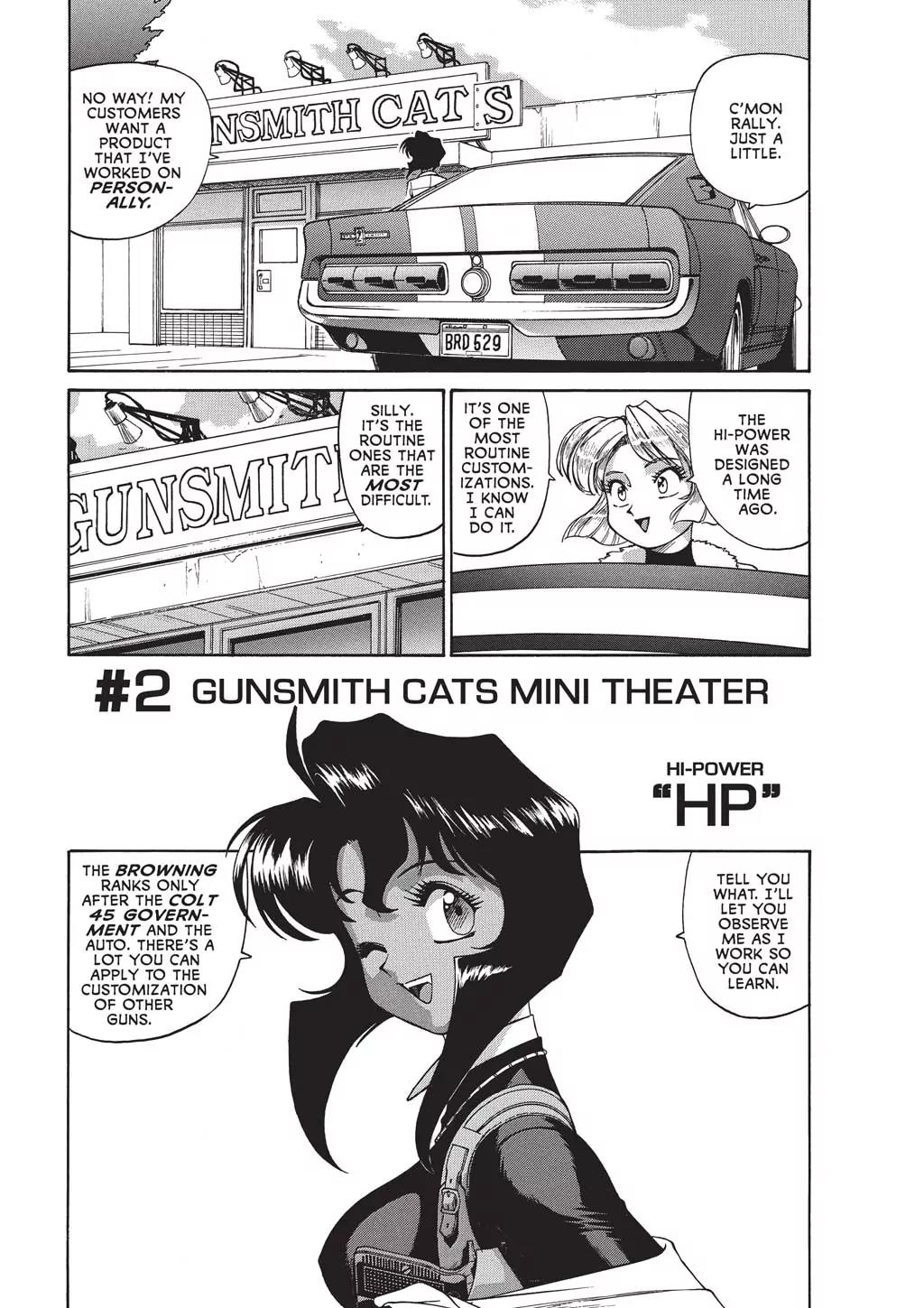 Gunsmith Cats Burst Chapter 6.2 page 1 - Chapter 6.2