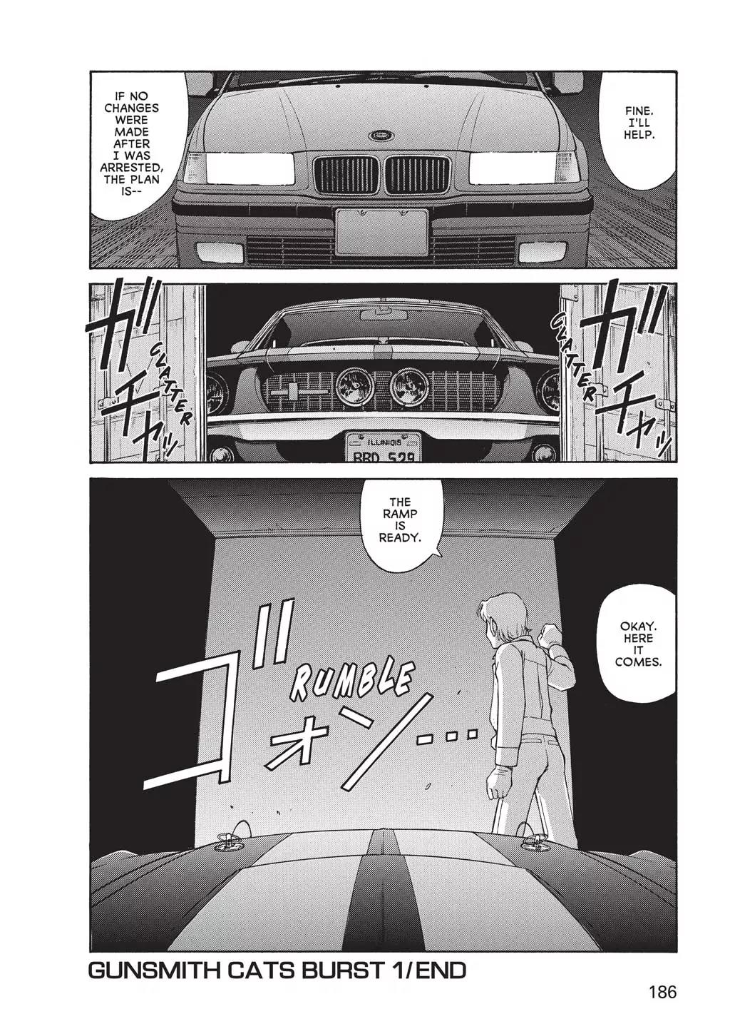 Gunsmith Cats Burst Chapter 7 page 20 - Chapter 7