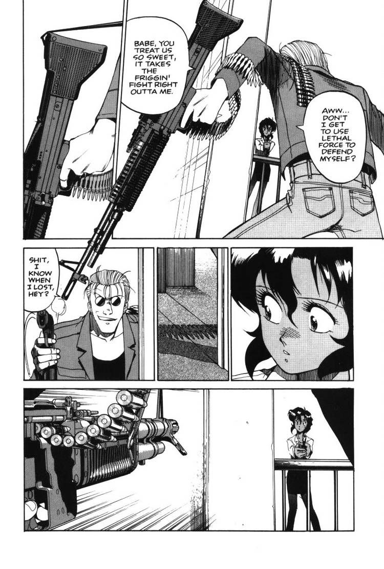 Gunsmith Cats Chapter 9 page 11 - Chapter 9 : Jamming