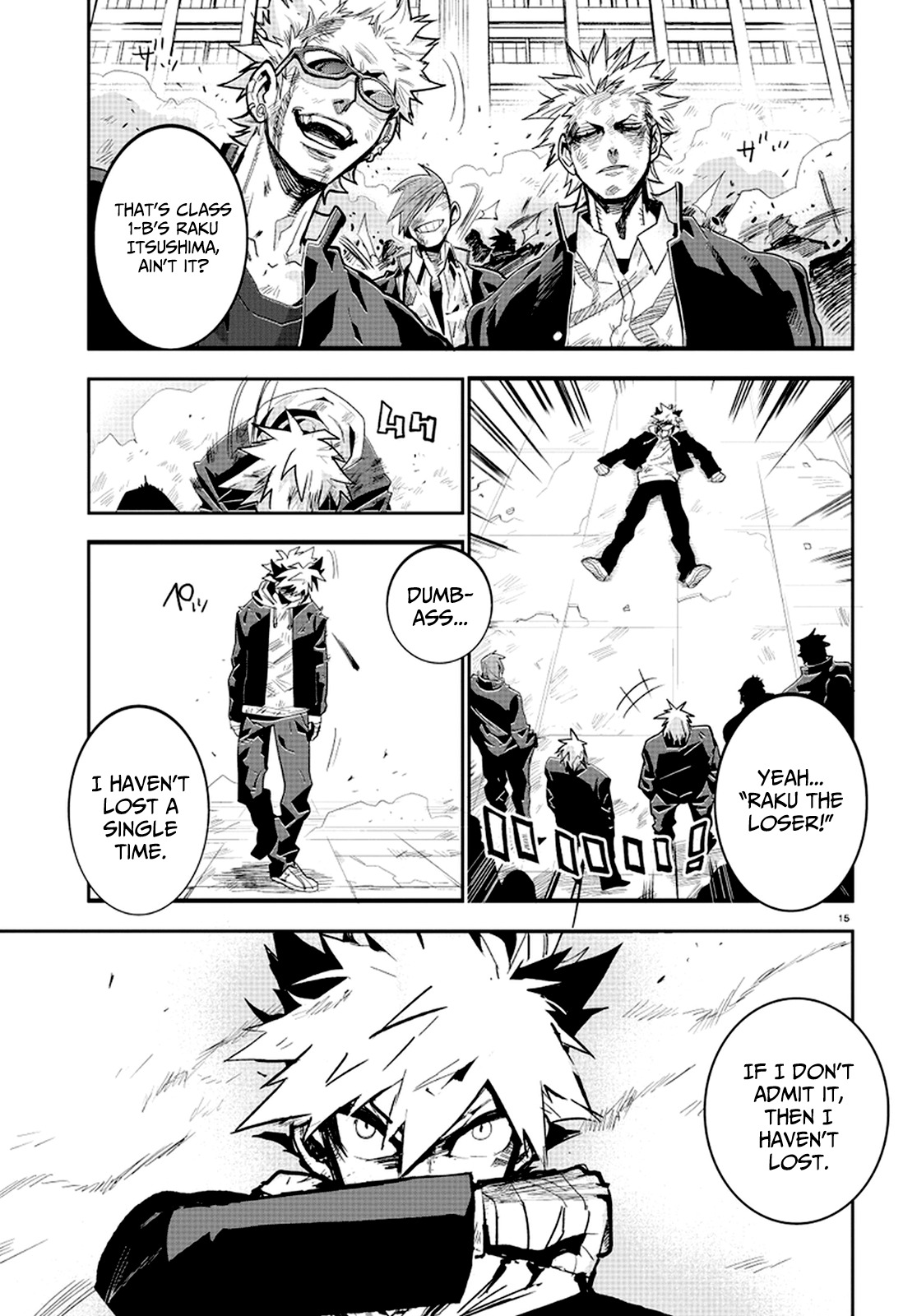 Guren Five Chapter 1 page 20 - Chapter 1: Birth of a Hero