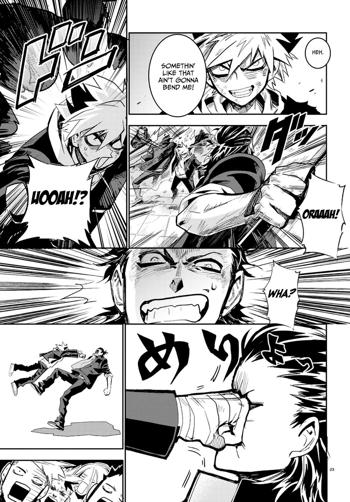 Guren Five Chapter 1 page 28 - Chapter 1: Birth of a Hero