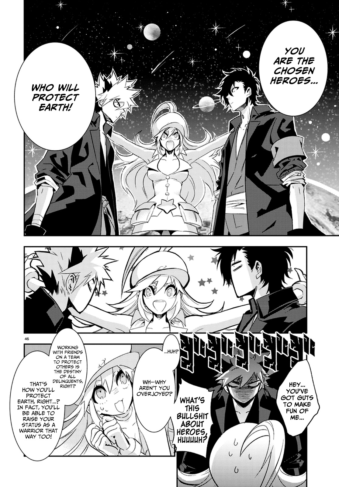 Guren Five Chapter 1 page 50 - Chapter 1: Birth of a Hero
