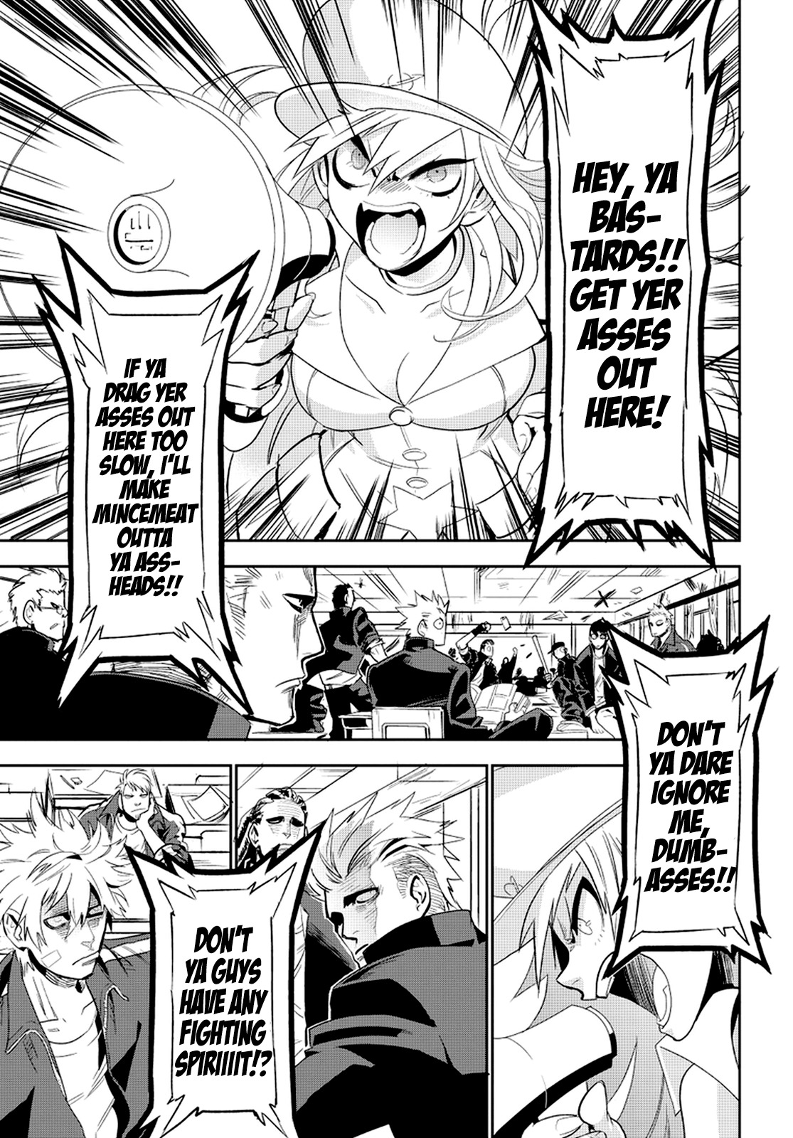 Guren Five Chapter 1 page 8 - Chapter 1: Birth of a Hero