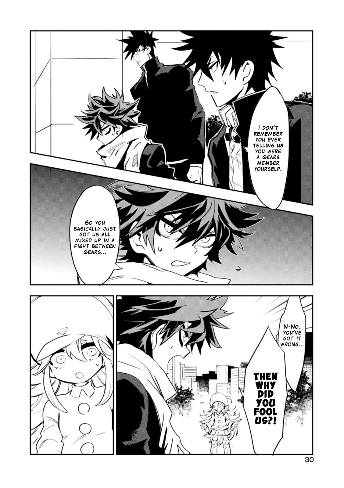Guren Five Chapter 10 page 32 - Chapter 10: Truth Revealed