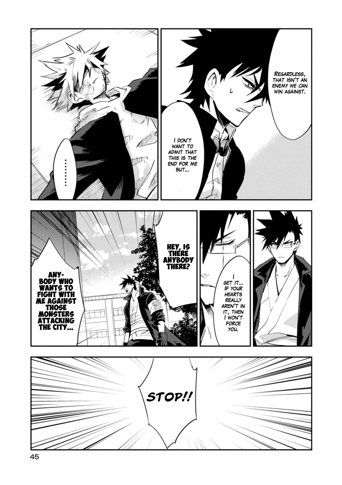 Guren Five Chapter 11 page 11 - Chapter 11: The Gears Bring it On!!