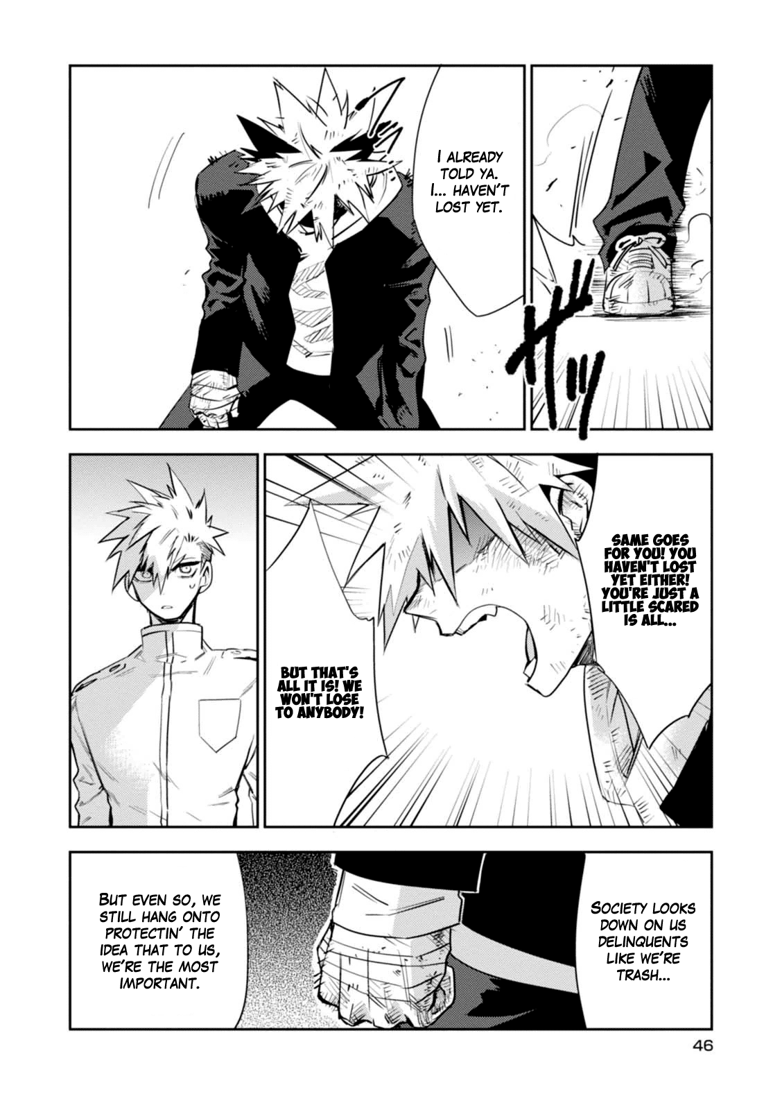 Guren Five Chapter 11 page 12 - Chapter 11: The Gears Bring it On!!
