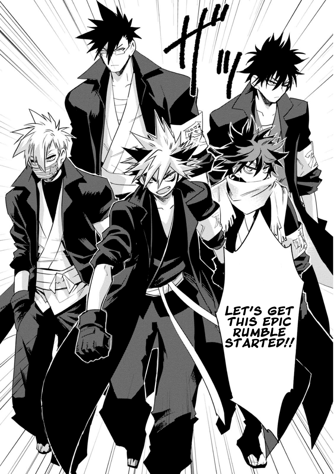 Guren Five Chapter 11 page 28 - Chapter 11: The Gears Bring it On!!