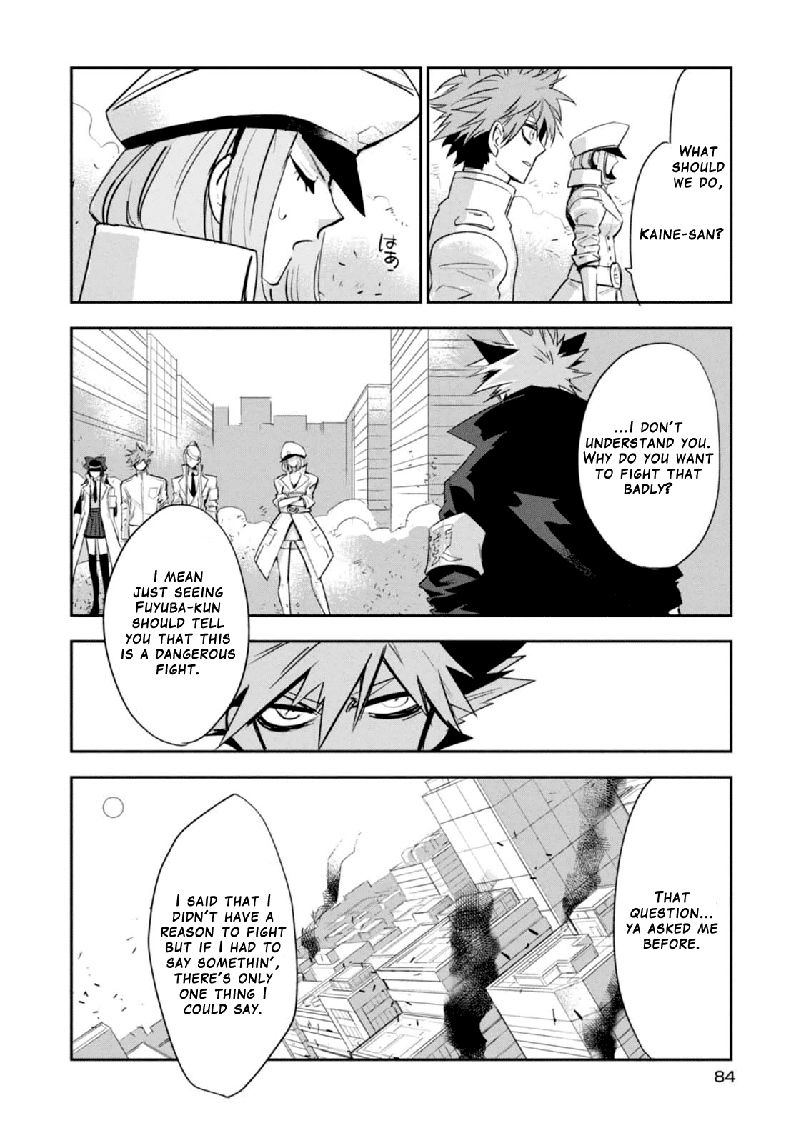 Guren Five Chapter 12 page 20 - Chapter 12: The Reason for Fighting