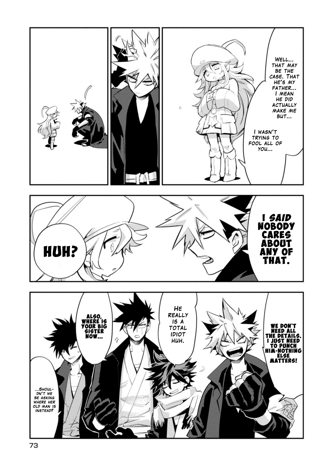 Guren Five Chapter 12 page 9 - Chapter 12: The Reason for Fighting