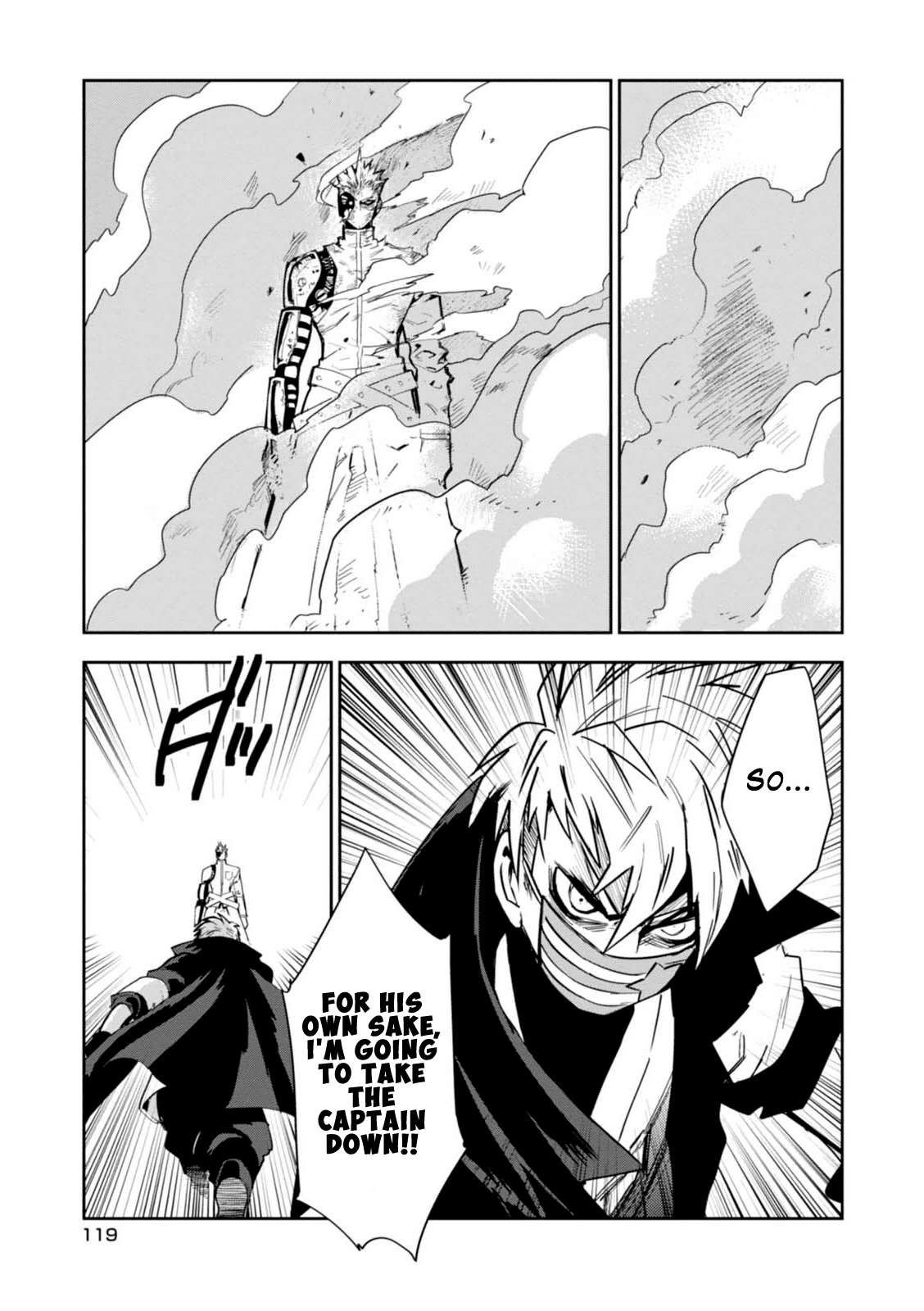 Guren Five Chapter 13 page 21 - Chapter 13: Full Throttle Fighting Spirit