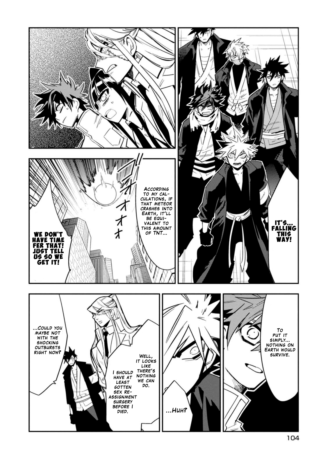 Guren Five Chapter 13 page 6 - Chapter 13: Full Throttle Fighting Spirit