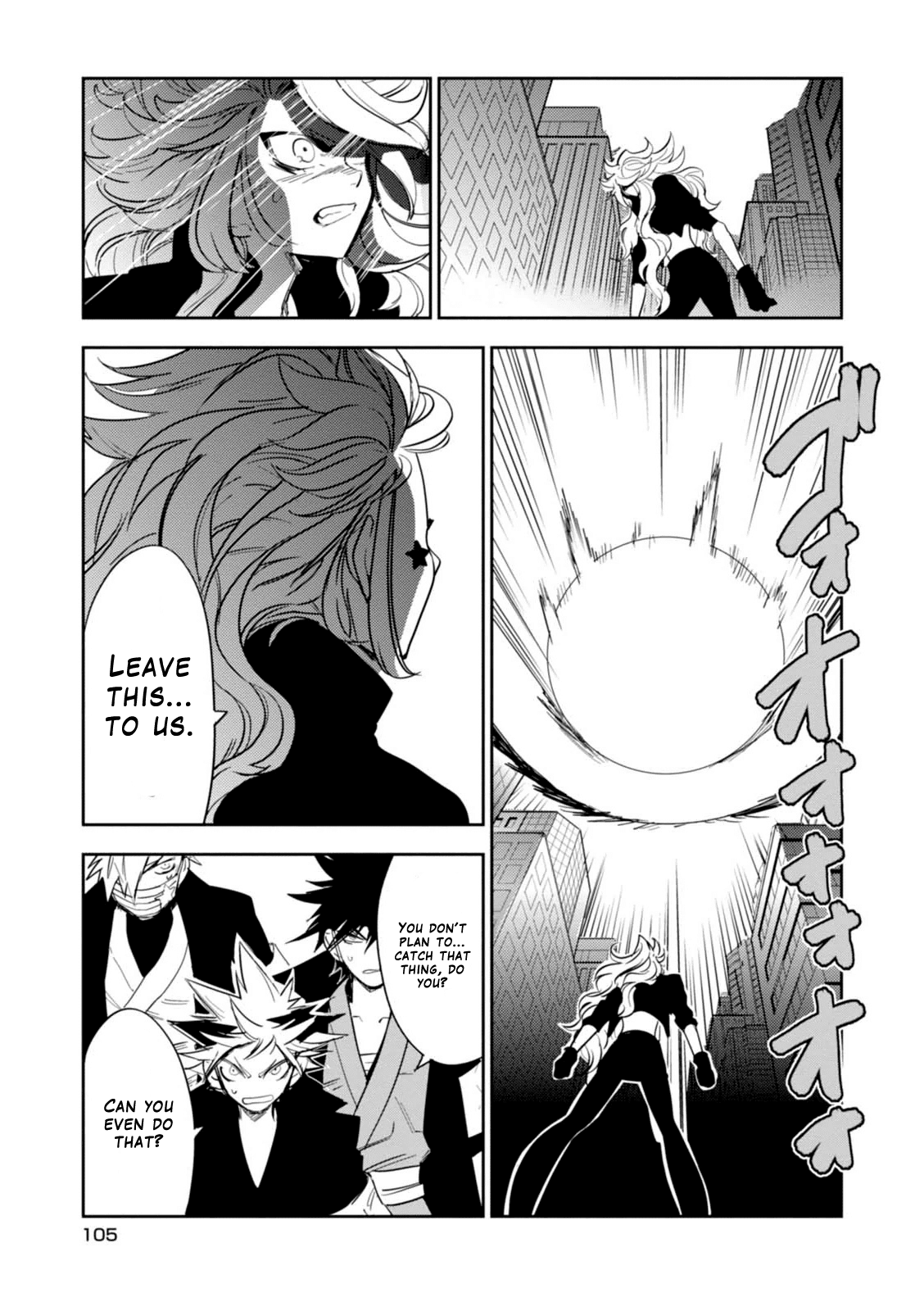 Guren Five Chapter 13 page 7 - Chapter 13: Full Throttle Fighting Spirit