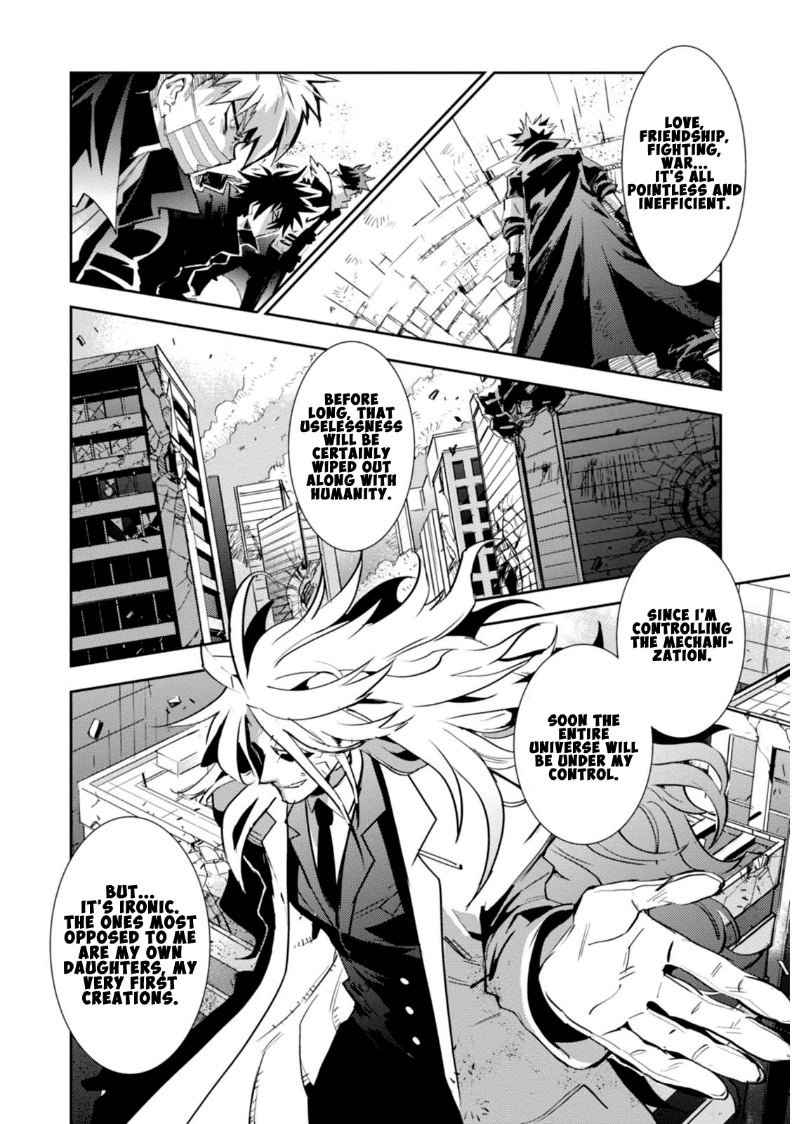 Guren Five Chapter 14 page 12 - Chapter 14: Allies of Justice [END]