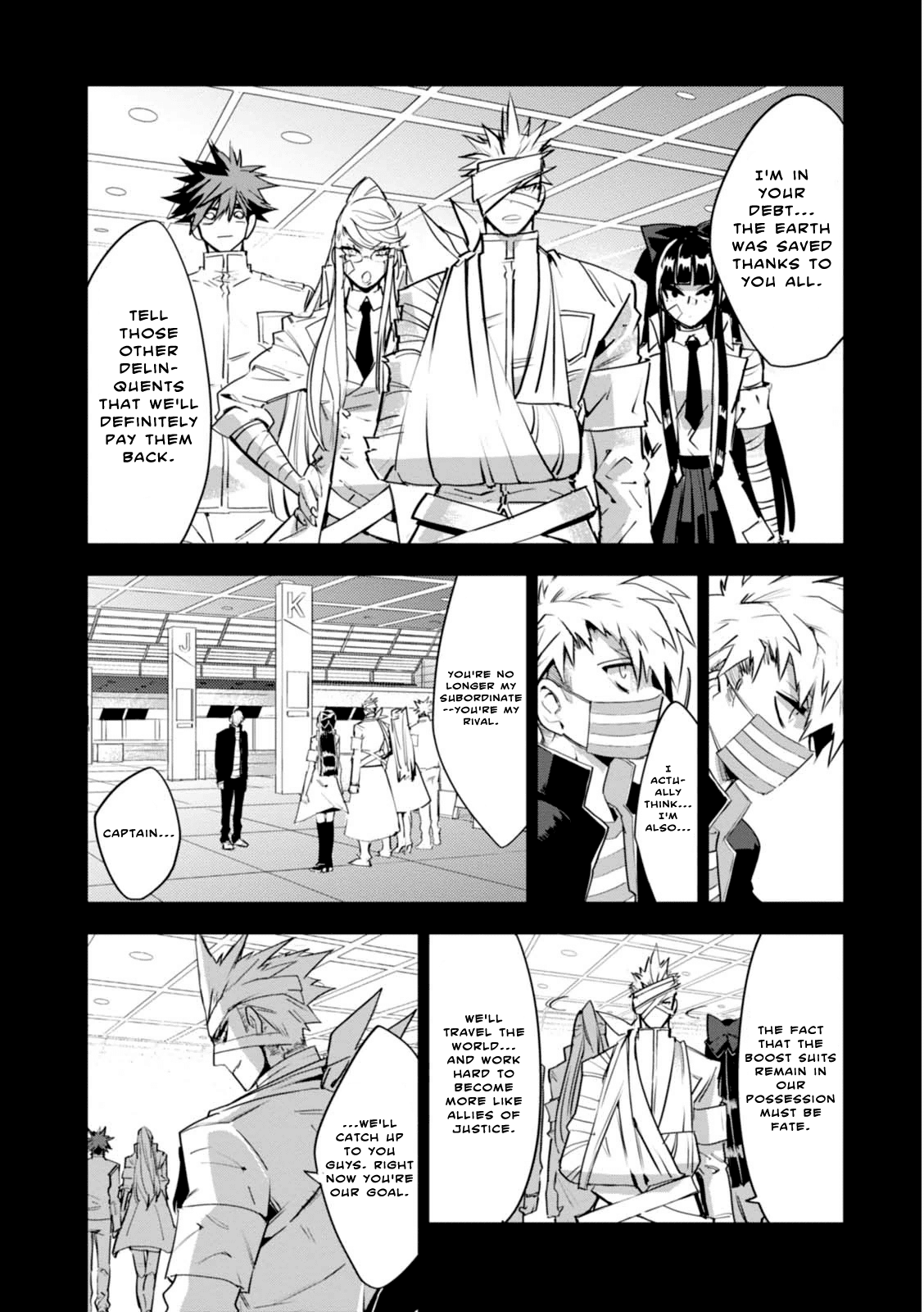 Guren Five Chapter 14 page 34 - Chapter 14: Allies of Justice [END]