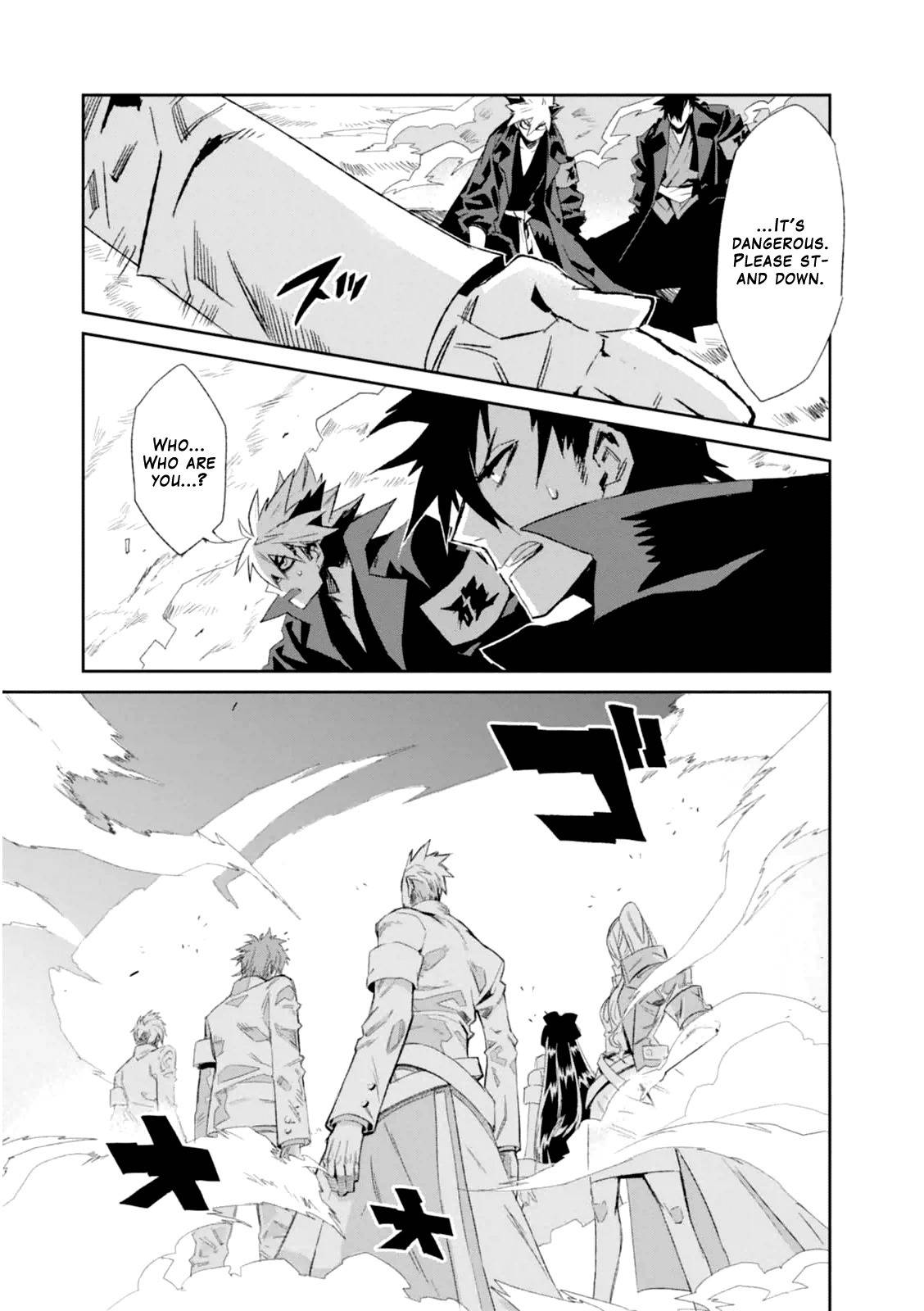 Guren Five Chapter 2 page 36 - Chapter 2: Hero's Departure