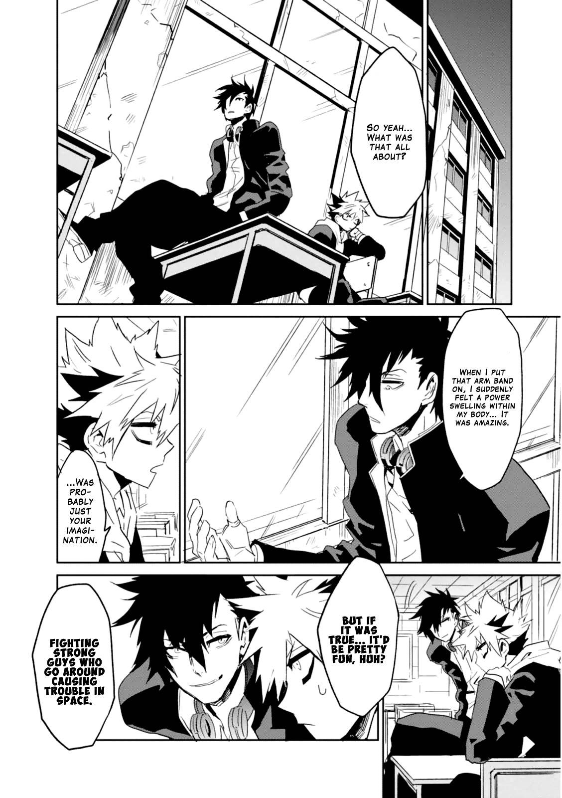 Guren Five Chapter 2 page 8 - Chapter 2: Hero's Departure