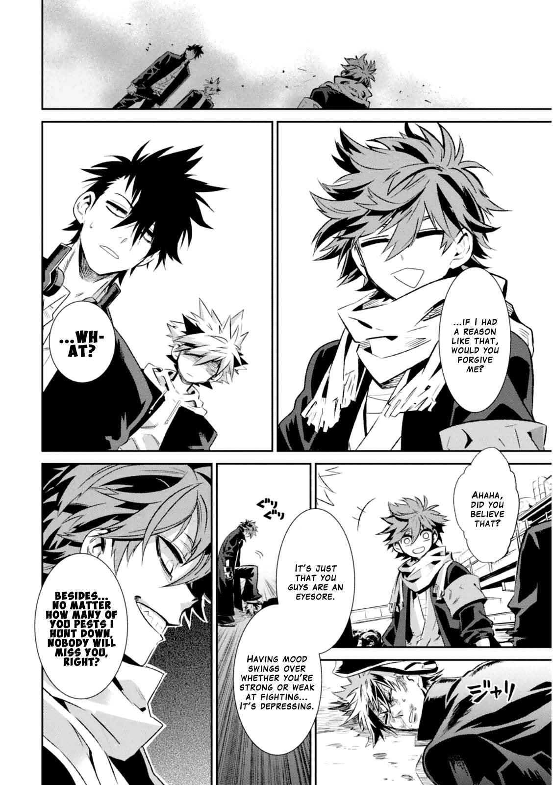 Guren Five Chapter 4 page 12 - Chapter 4: Hero of Lies