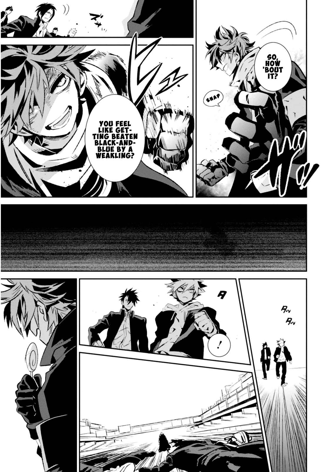 Guren Five Chapter 4 page 9 - Chapter 4: Hero of Lies