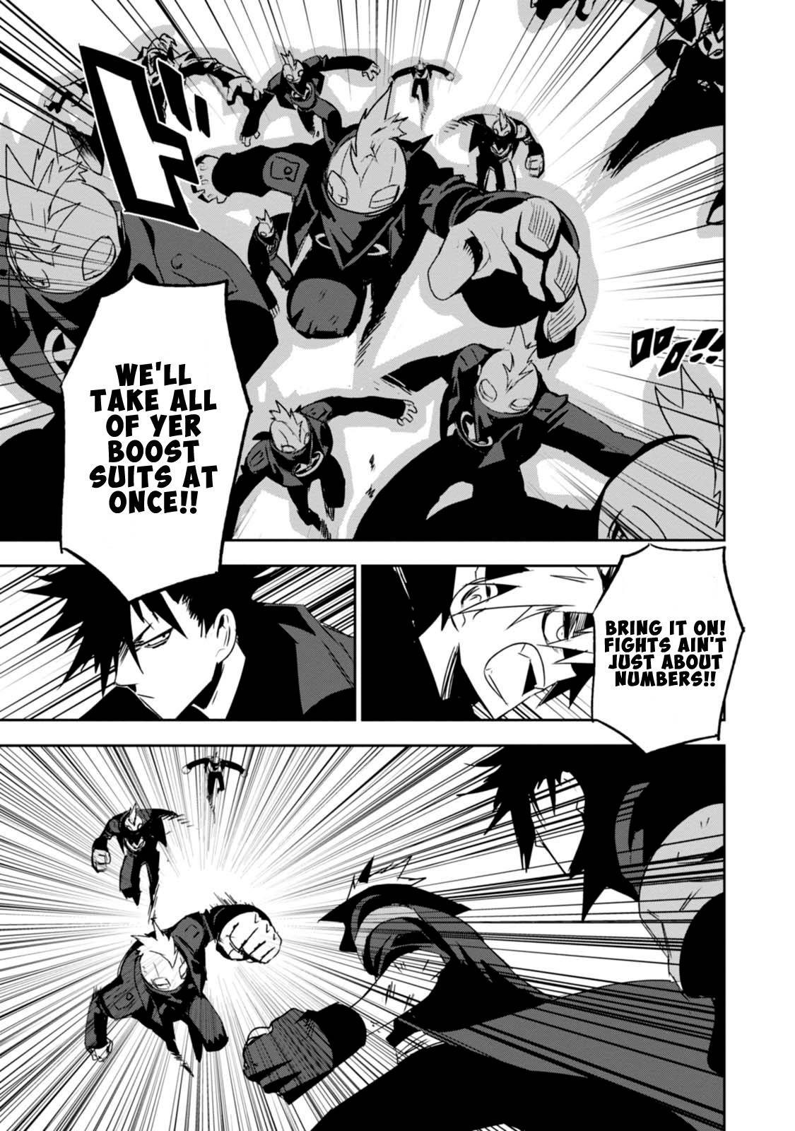Guren Five Chapter 5 page 15 - Chapter 5: Fights Ain't Just About Numbers!