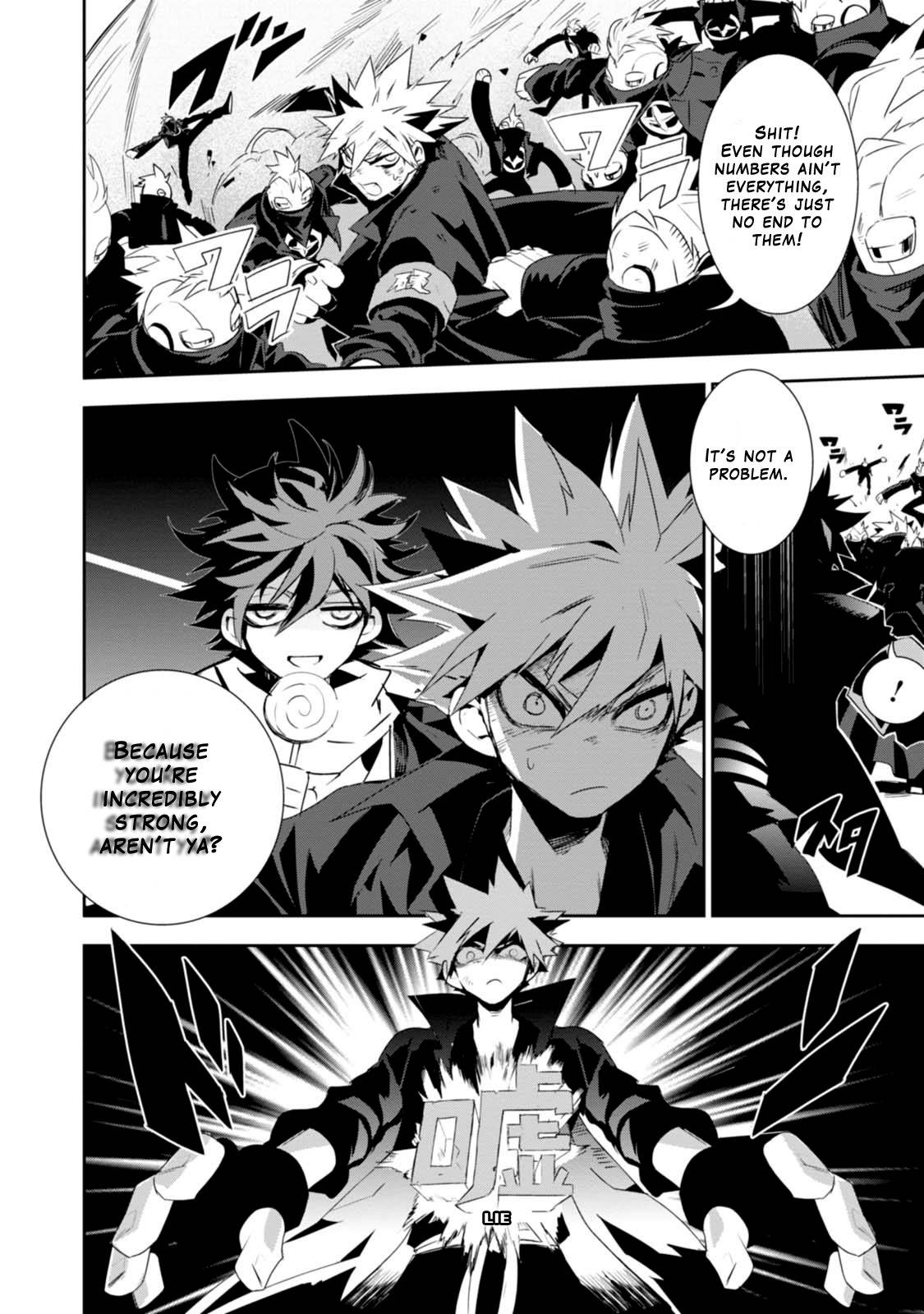 Guren Five Chapter 5 page 20 - Chapter 5: Fights Ain't Just About Numbers!