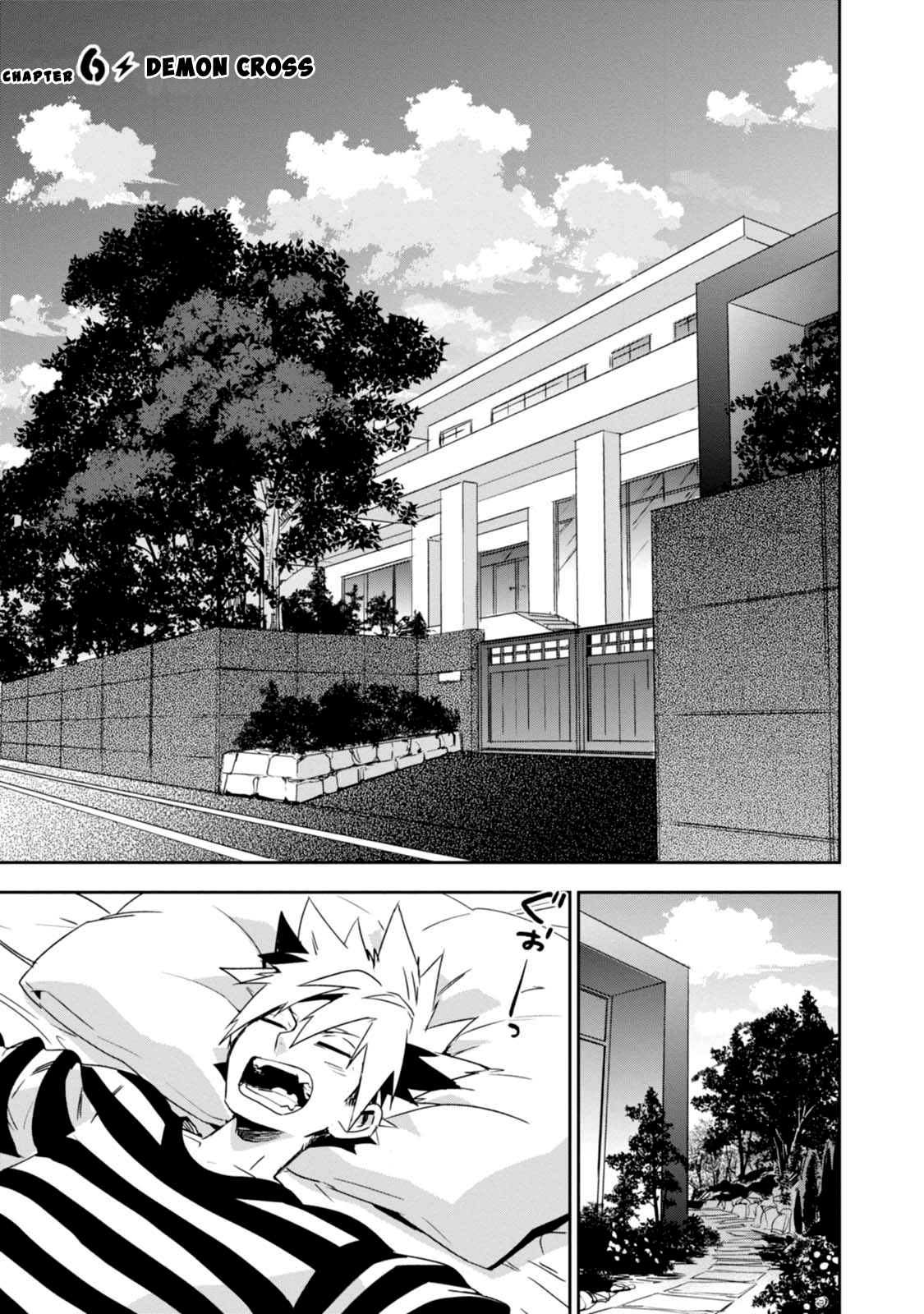 Guren Five Chapter 6 page 1 - Chapter 6: Demon Cross