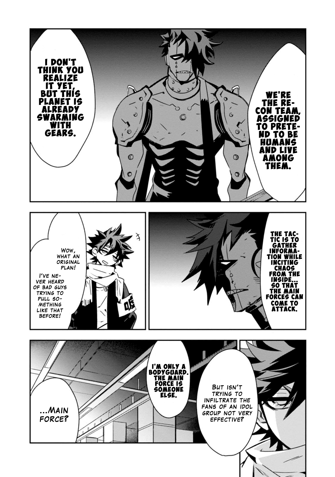 Guren Five Chapter 7 page 20 - Chapter 7: Love and Courage