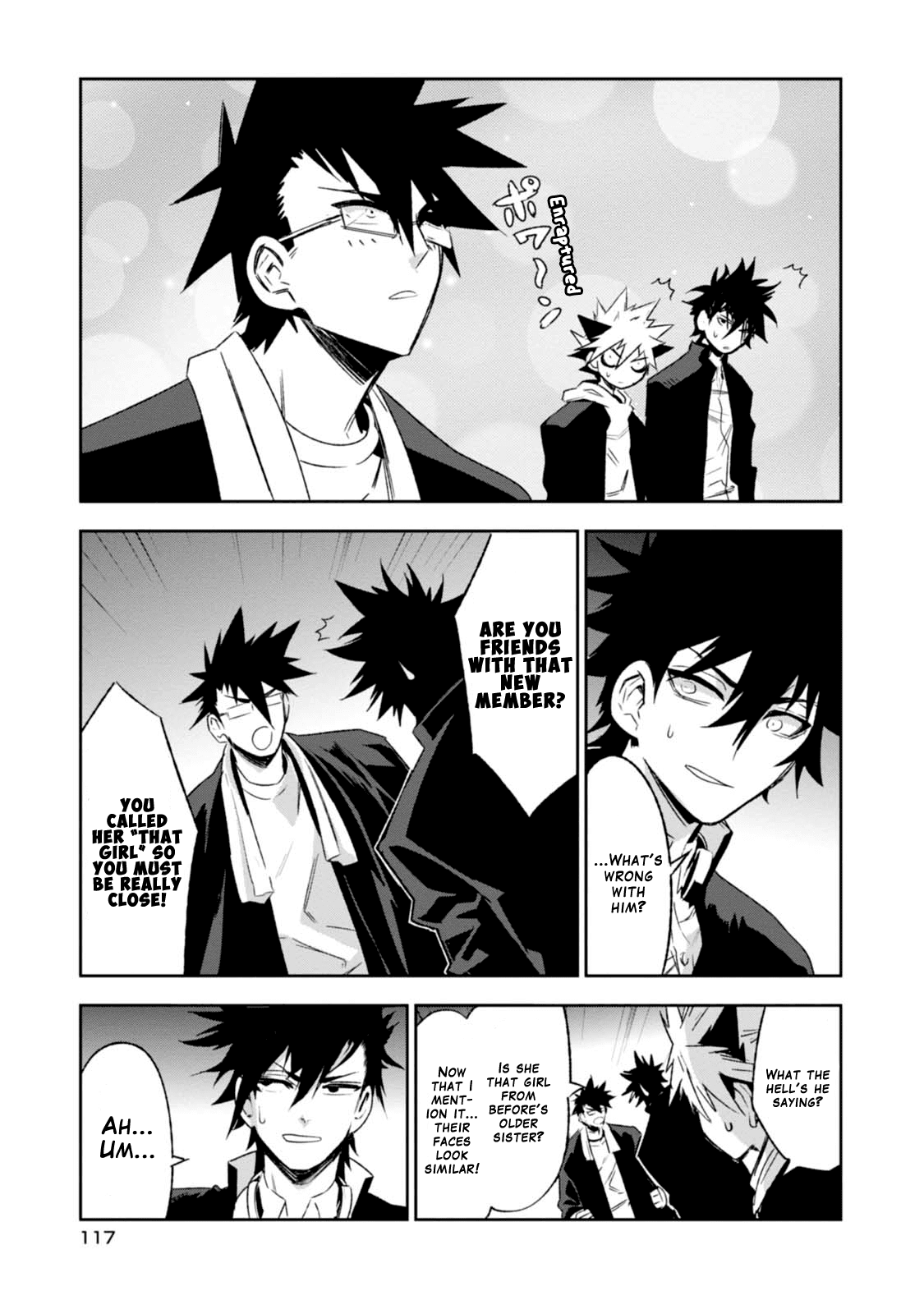 Guren Five Chapter 8 page 21 - Chapter 8: The Power to Protect