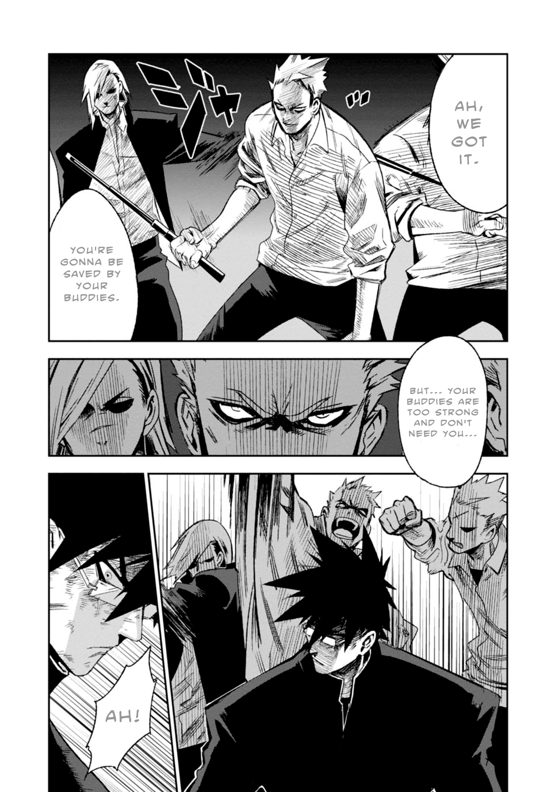 Guren Five Chapter 8 page 3 - Chapter 8: The Power to Protect