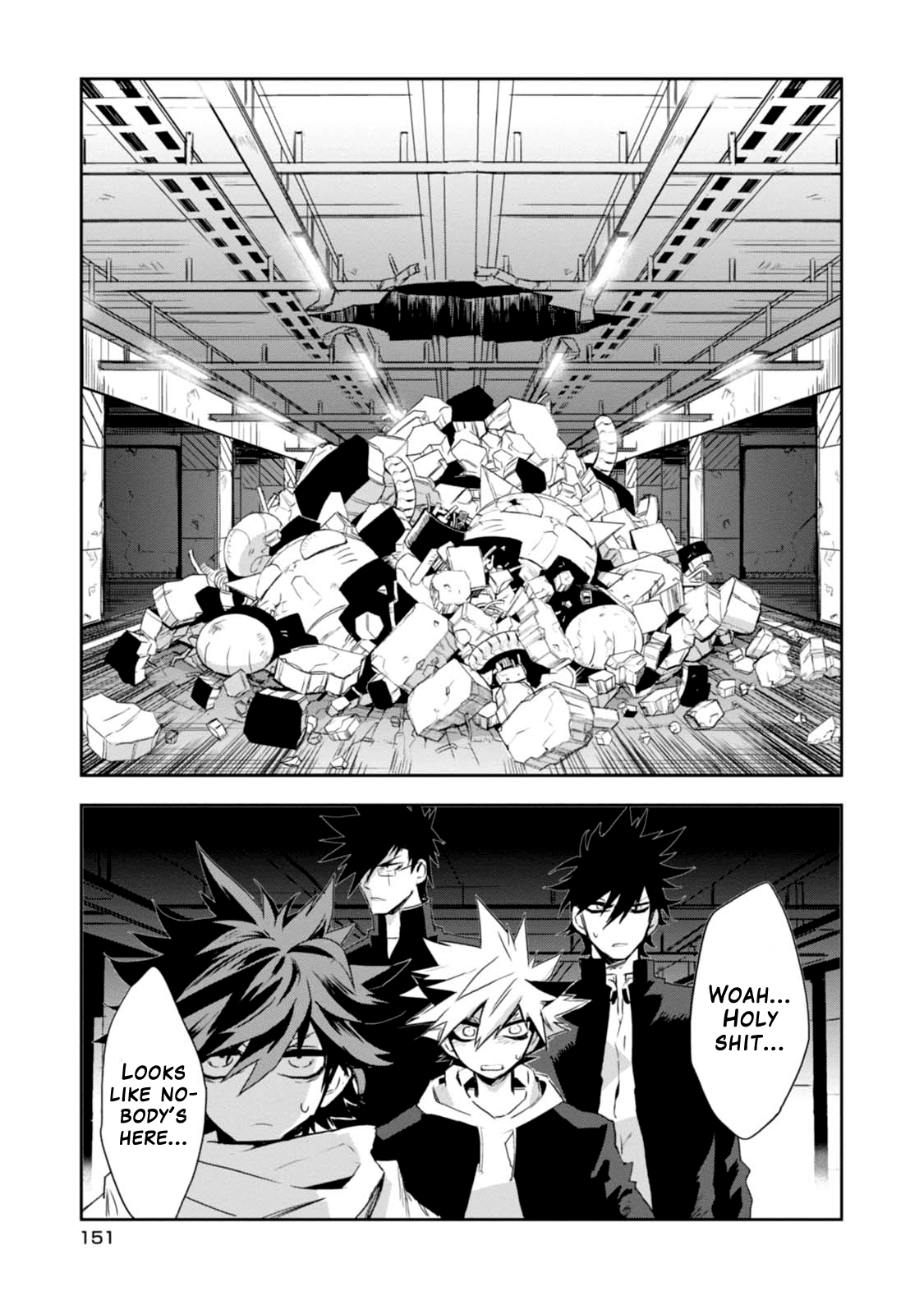 Guren Five Chapter 9 page 23 - Chapter 9: The Man in White