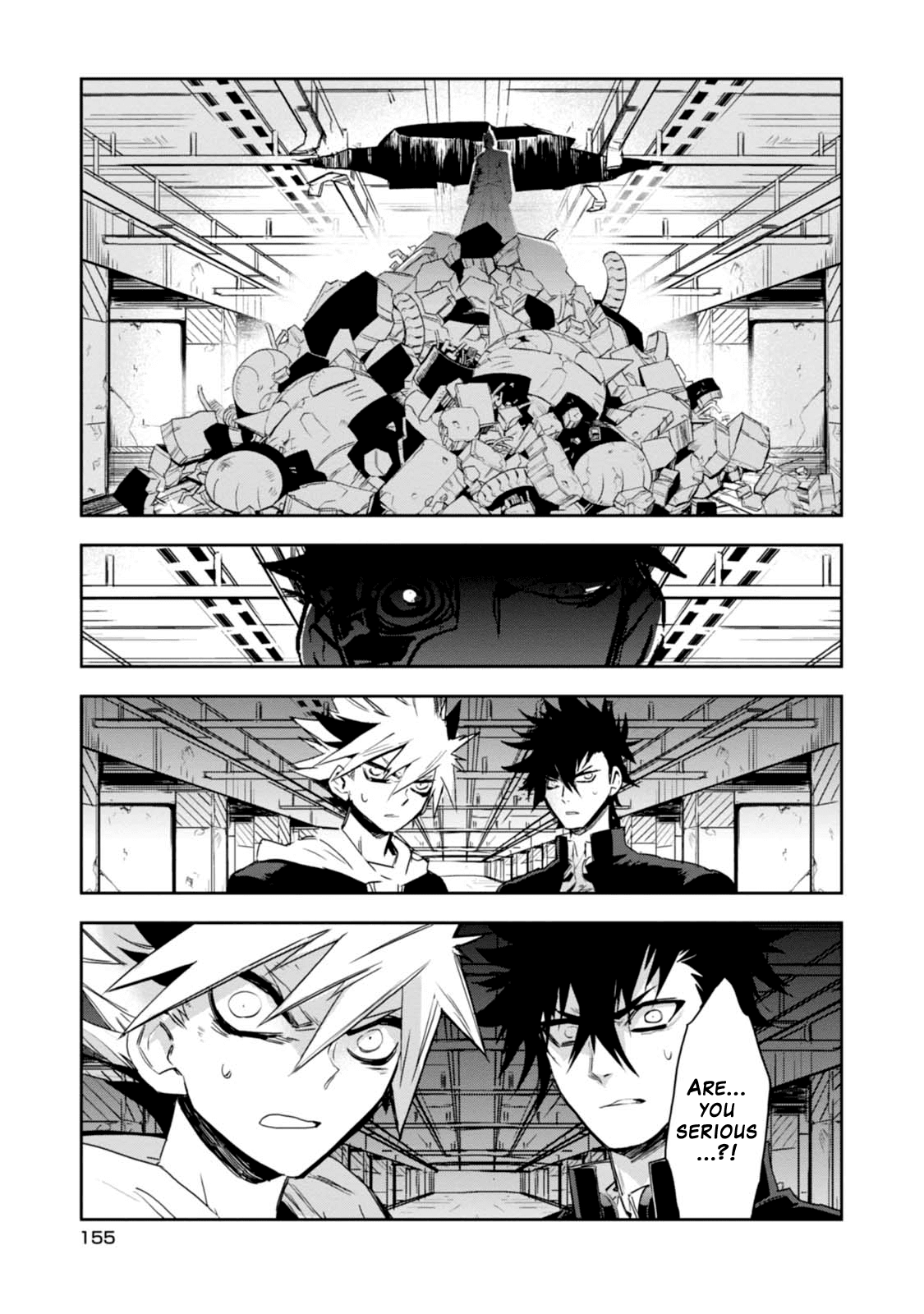 Guren Five Chapter 9 page 27 - Chapter 9: The Man in White